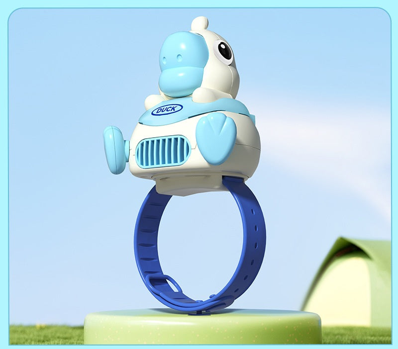 # Cartoon Watch Handheld Fan