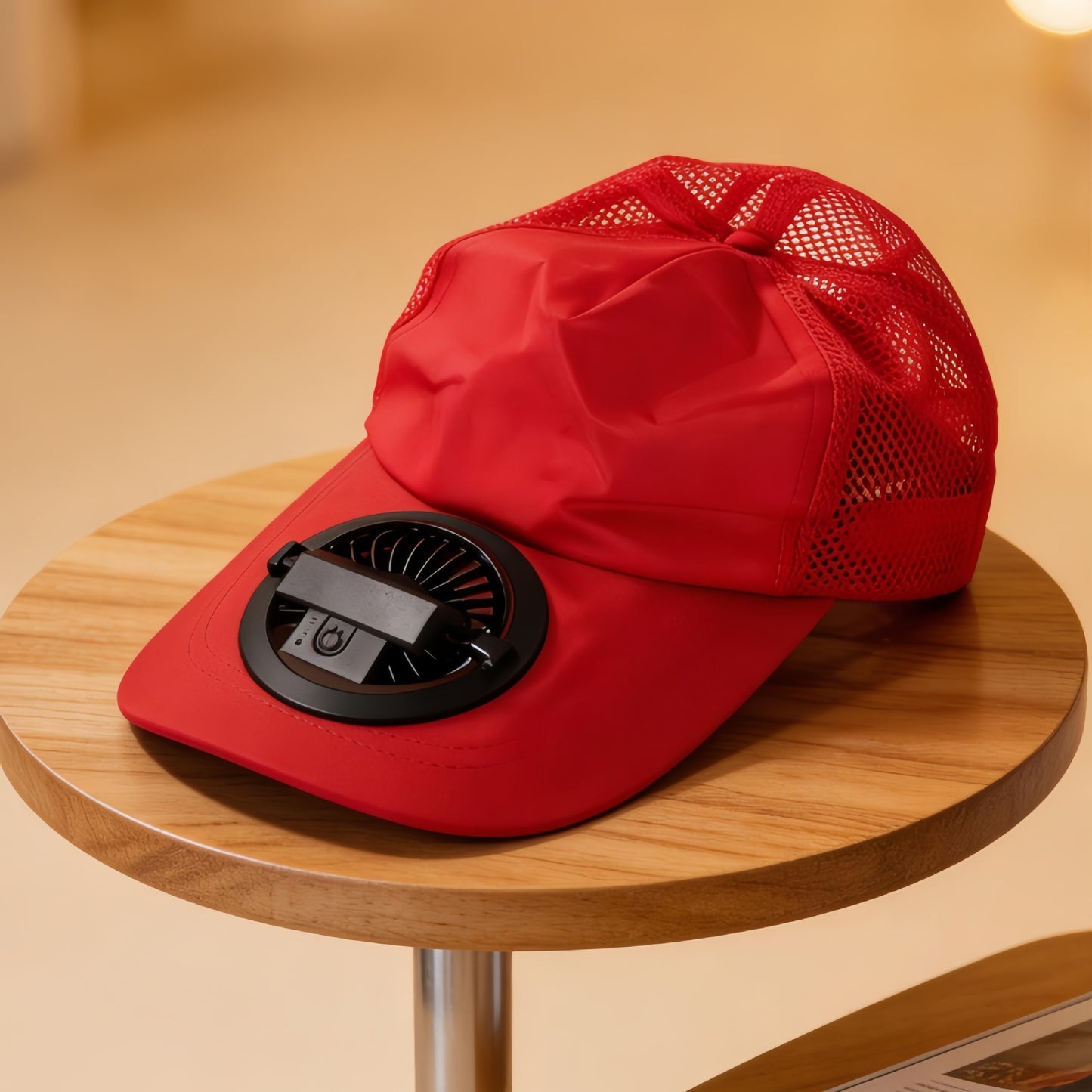 # Outdoor Sunshade Rechargeable Hat-Style Mini Fan
