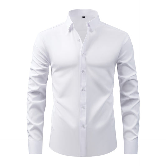 Lightweight Stretch Wrinkle-Free Men's Long-Sleeve Shirt