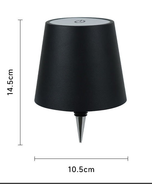 LED Ambient Table Lamp with Insert-Type Wine Bottle Design