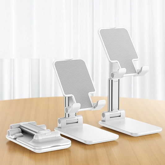 **Height-Adjustable Foldable Desktop Phone Stand**