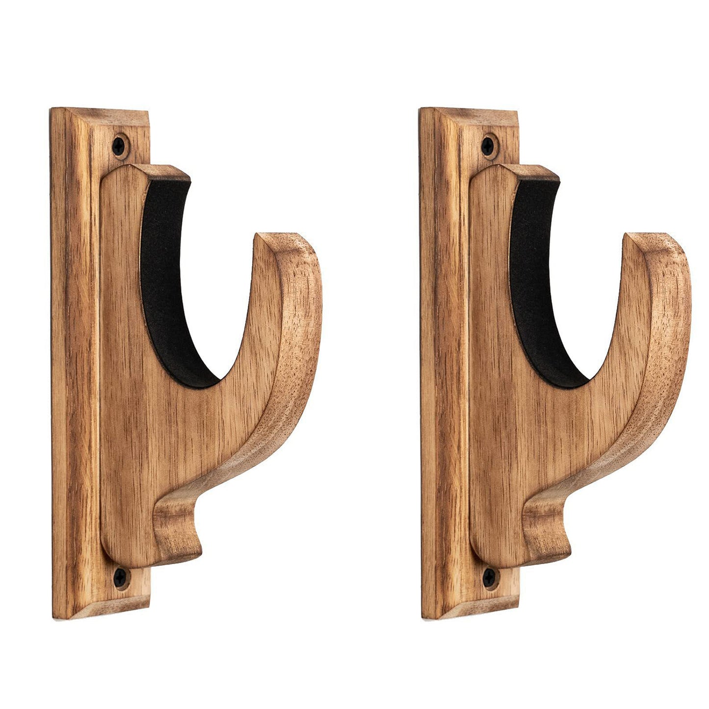 Solid Wood Wall-Mounted Gun Rack