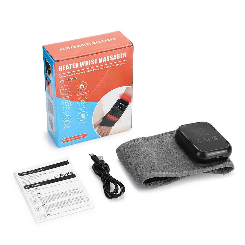 # Three-Level Heating and Three-Mode Vibration Wrist Support