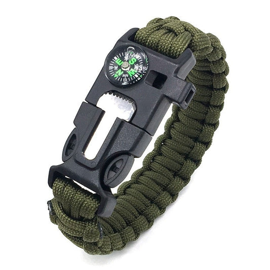 # 5-in-1 Multifunctional Outdoor Survival Paracord Bracelet