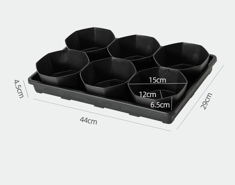 **Resin Plastic Succulent Flower Pots**