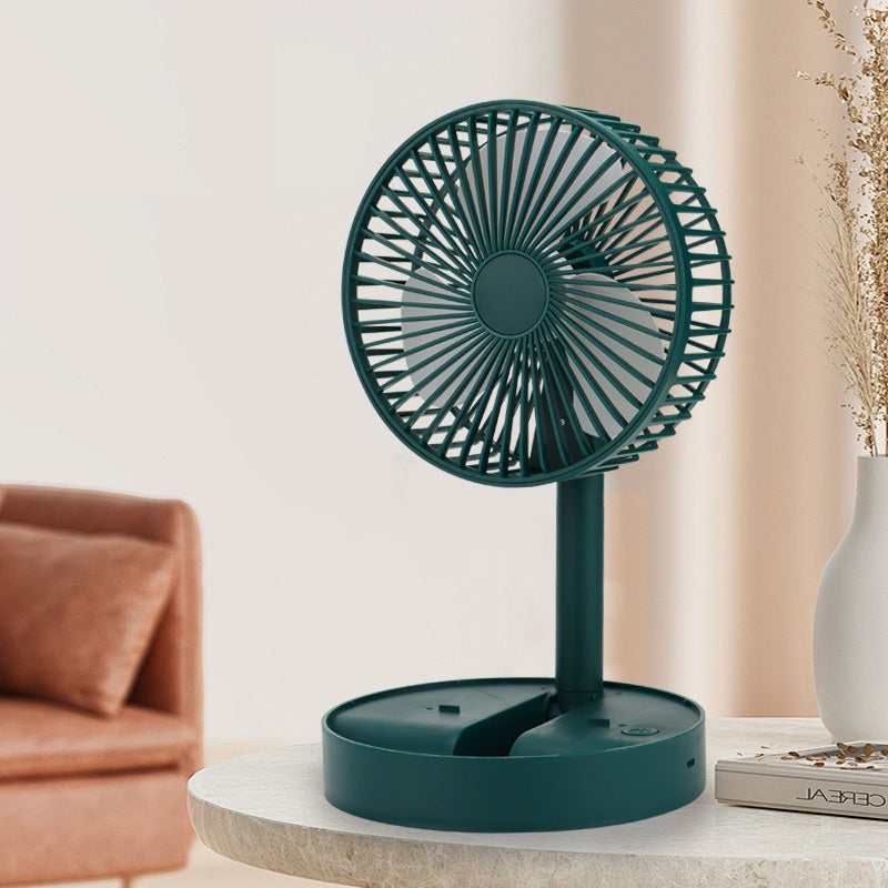 # Multifunctional Folding Telescopic Desktop Fan