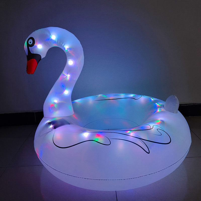 # LED Illuminated Inflatable Swimming Ring