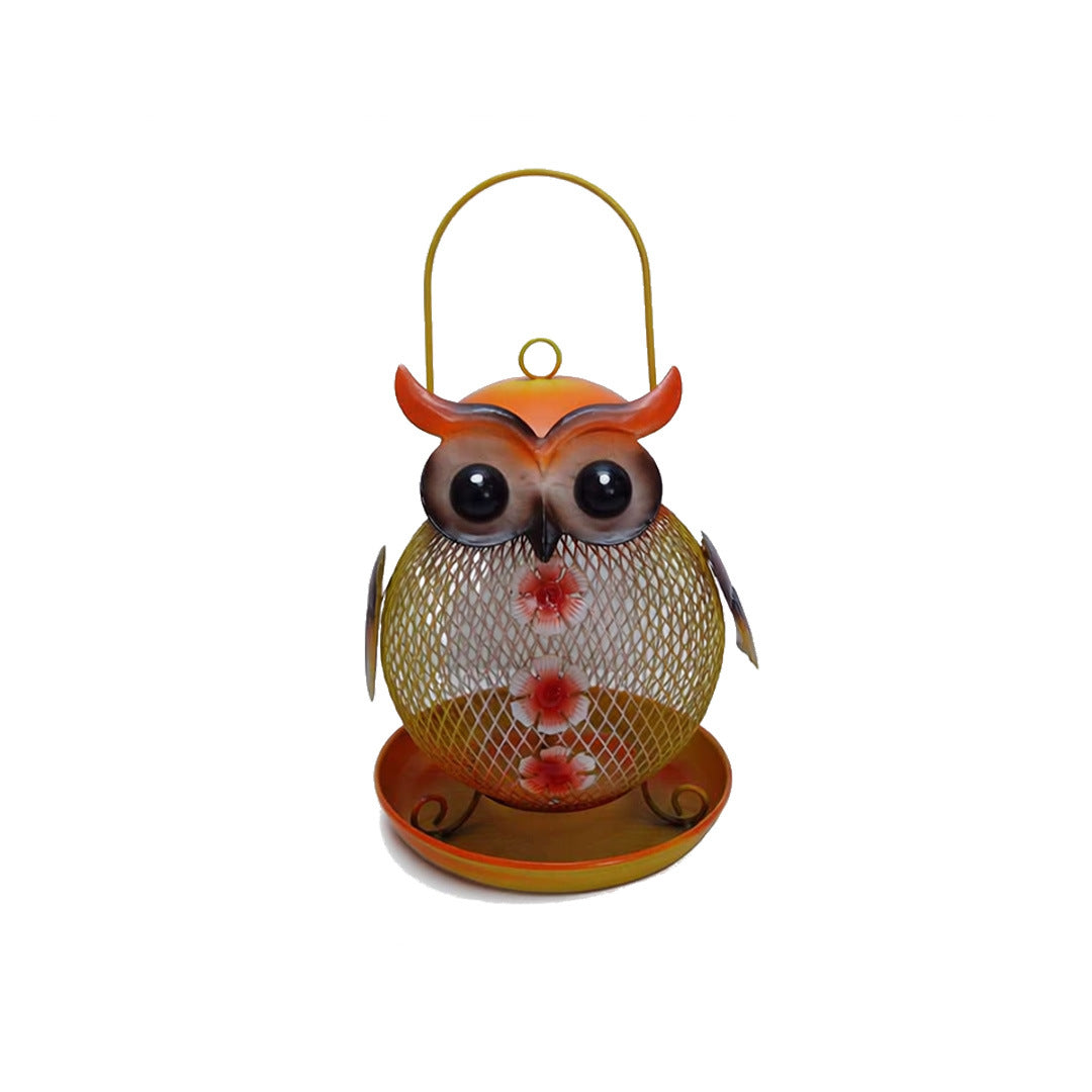 # Hanging Owl-Shaped Bird Feeder