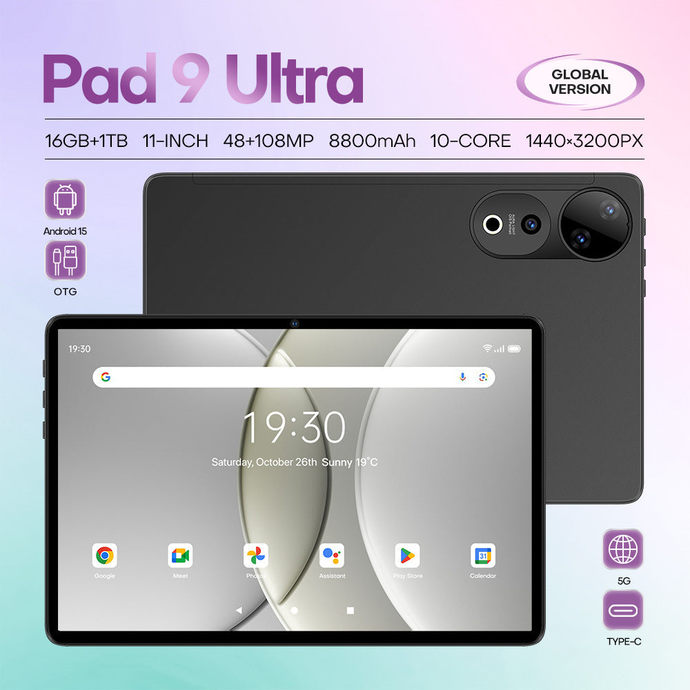 # Pad 9 Ultra Large-Screen Smart Tablet