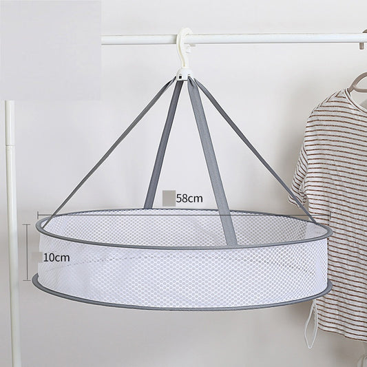 # Double-Layer Foldable Clothes Drying Net
