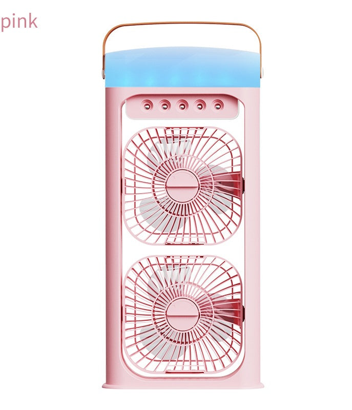 # Dual-Head Spray Water-Cooled Humidifier Fan