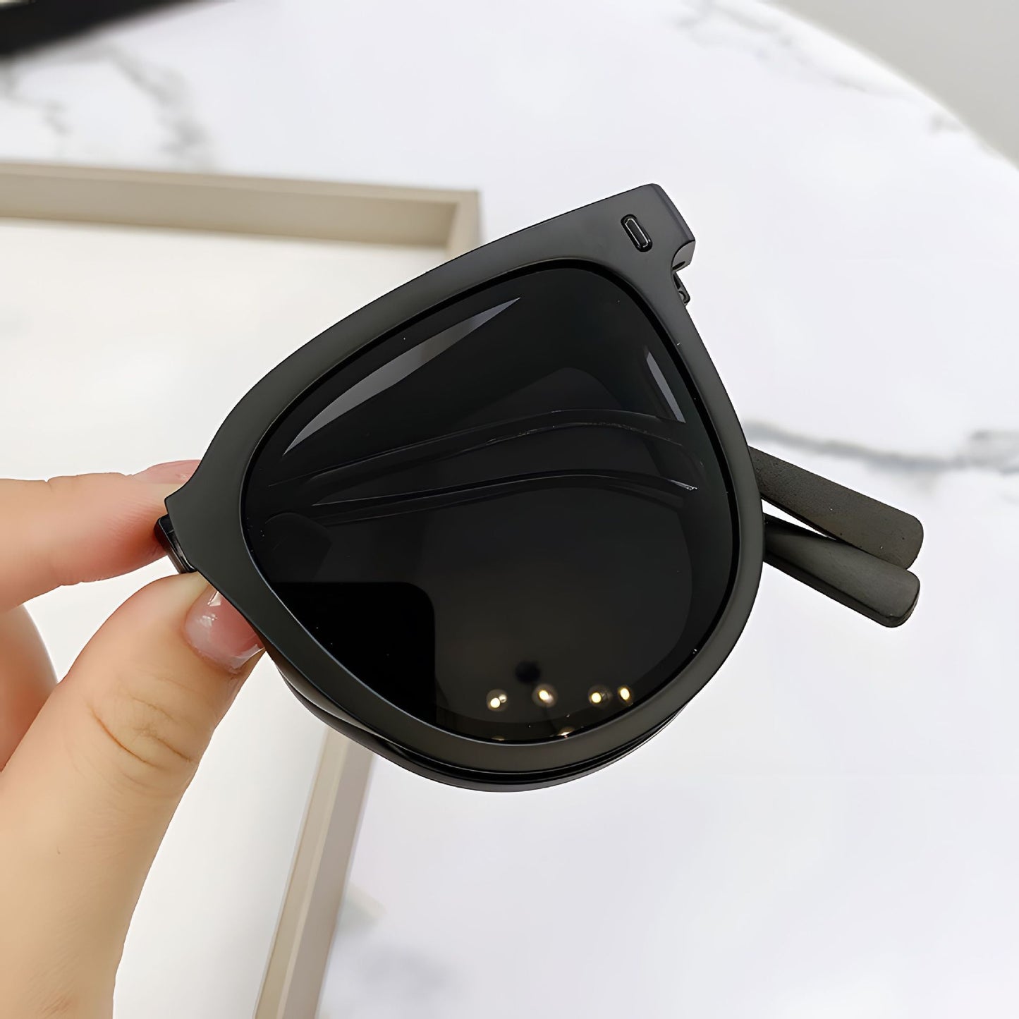 # Women's Folding Sunscreen Sunglasses