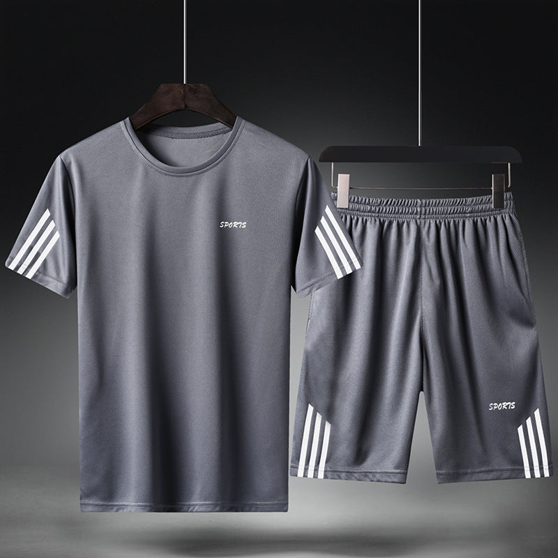 # Men's Summer Quick-Drying Breathable Sports Suit