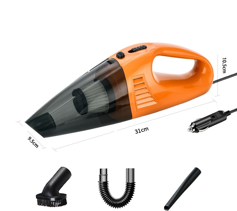 High-power handheld vacuum cleaner for home and car