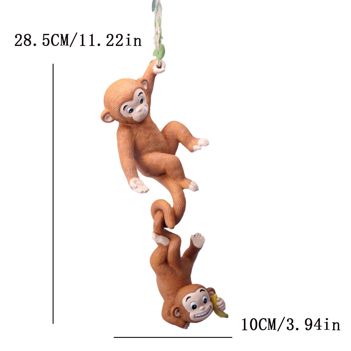 **Simulated Resin Animal Garden Hanging Ornaments**