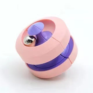 # Fidget Spinner with Ball Track for Stress Relief