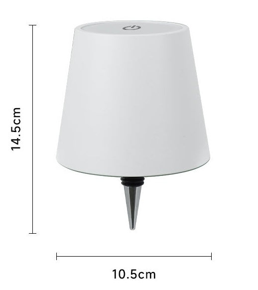 LED Ambient Table Lamp with Insert-Type Wine Bottle Design