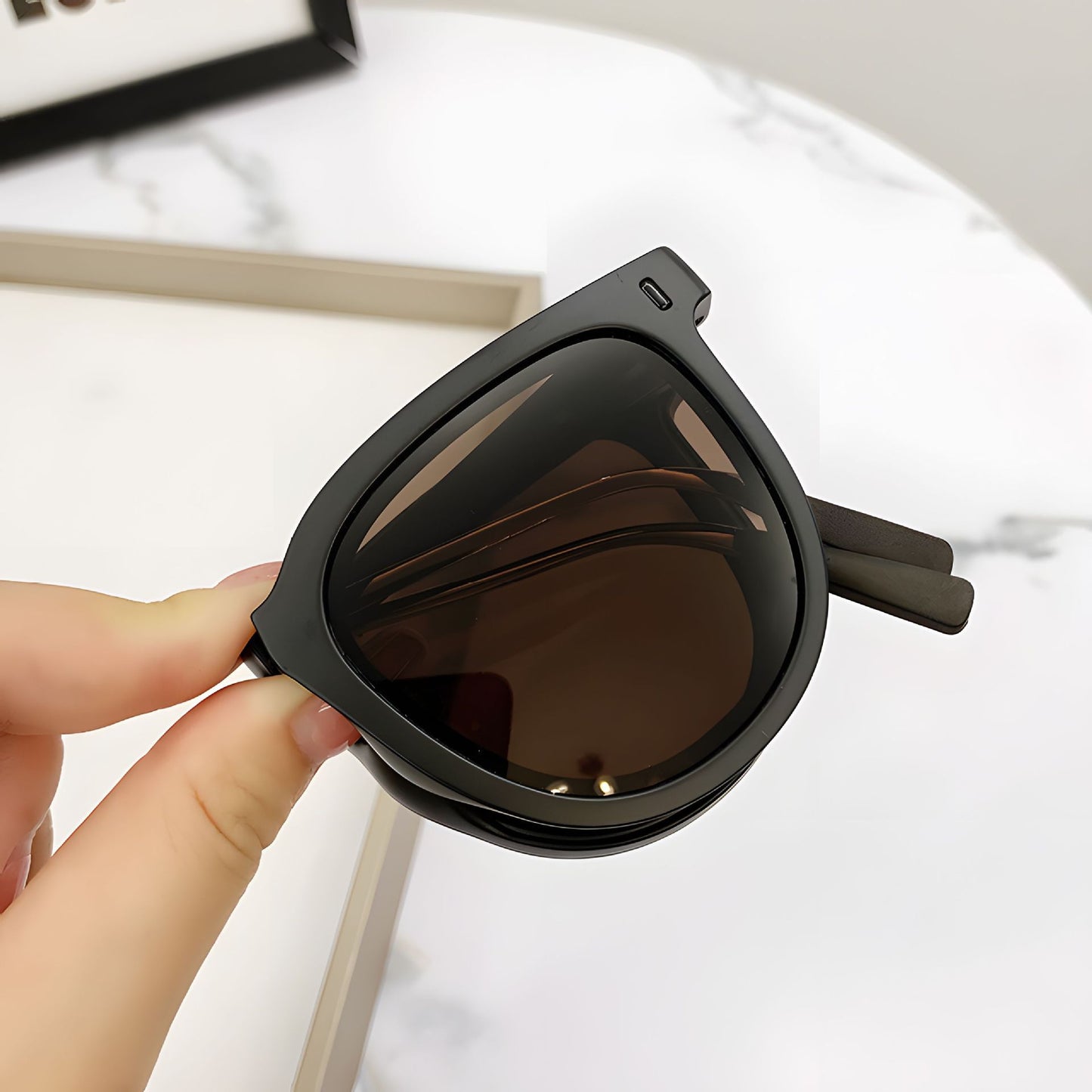 # Women's Folding Sunscreen Sunglasses