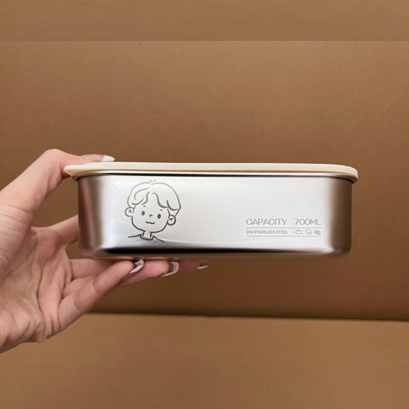 304 Stainless Steel Food Storage Container