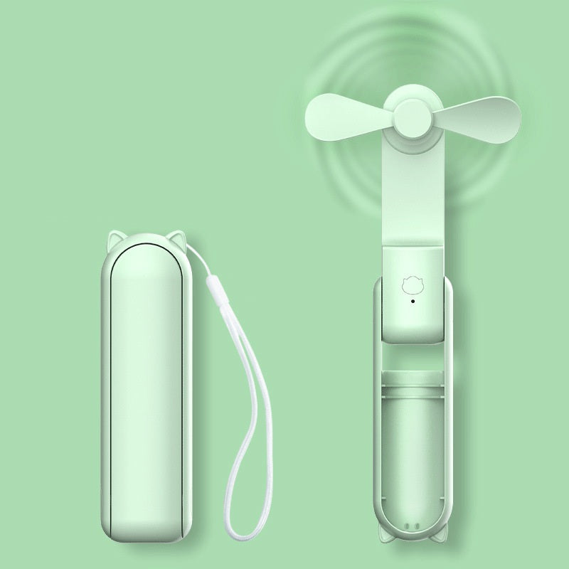 # 2-in-1 Folding Handheld Fan