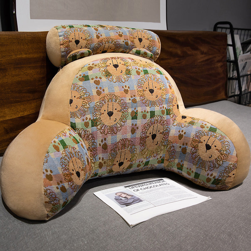 Soft Backrest Cushion with Lumbar Support