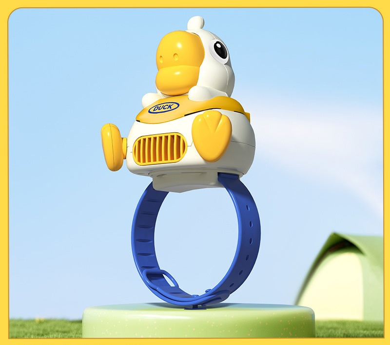 # Cartoon Watch Handheld Fan