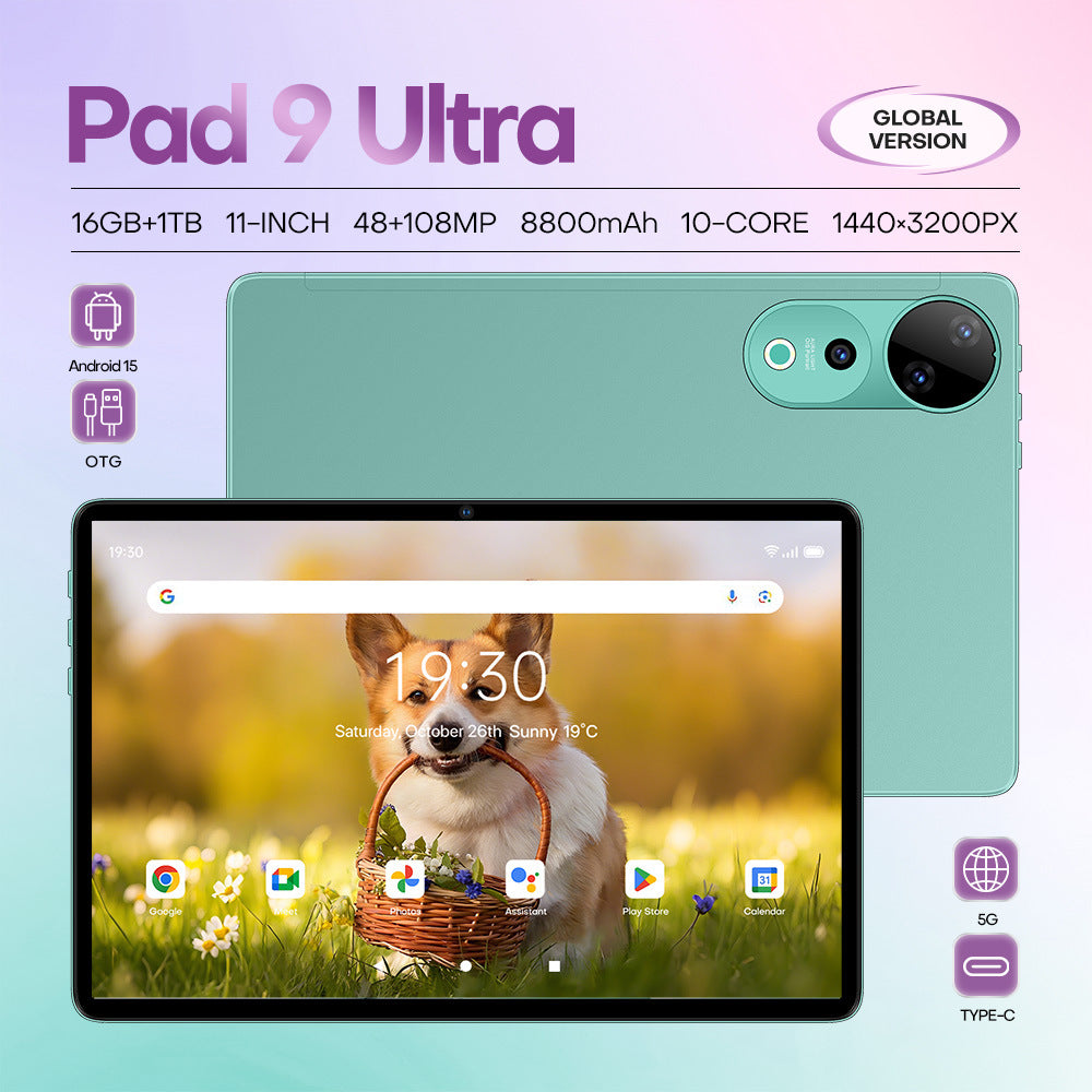 # Pad 9 Ultra Large-Screen Smart Tablet