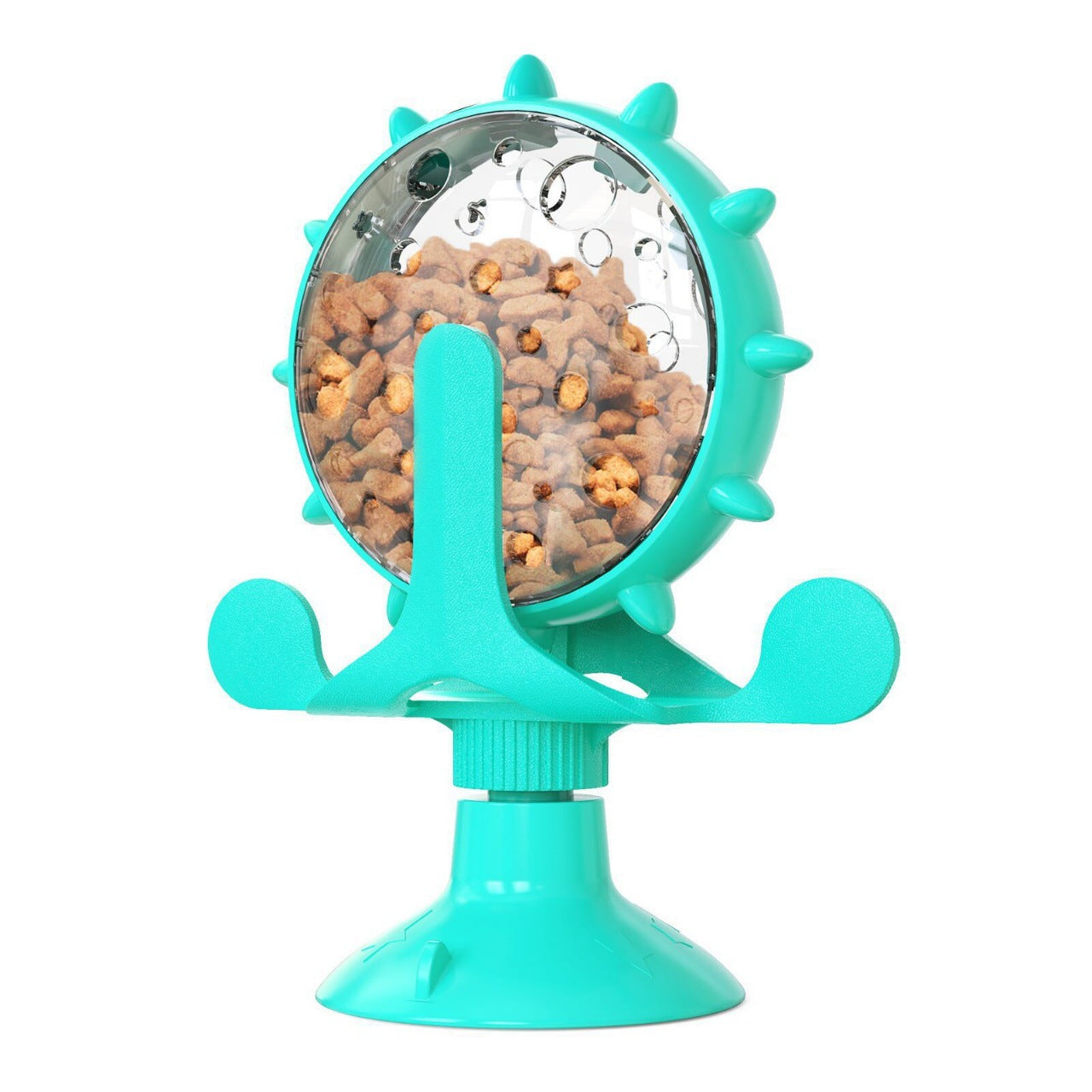 # Pet Windmill Wheel Food Dispenser for Suspicion