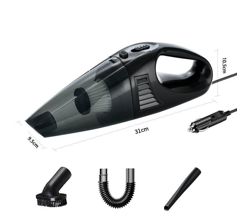 High-power handheld vacuum cleaner for home and car