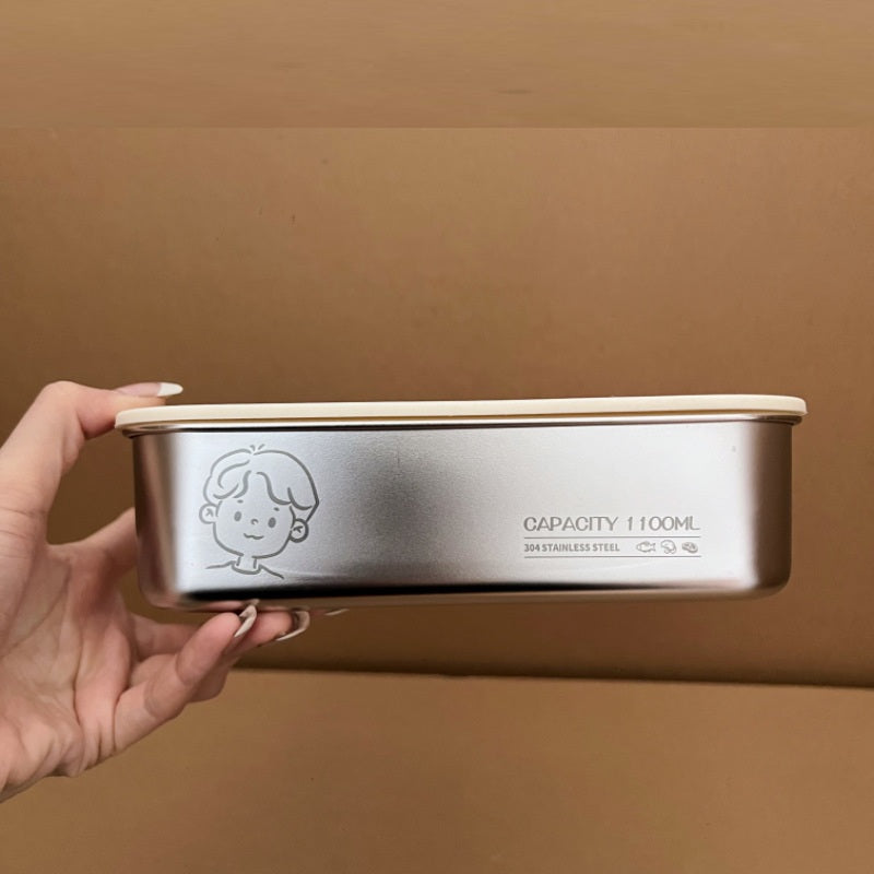 304 Stainless Steel Food Storage Container