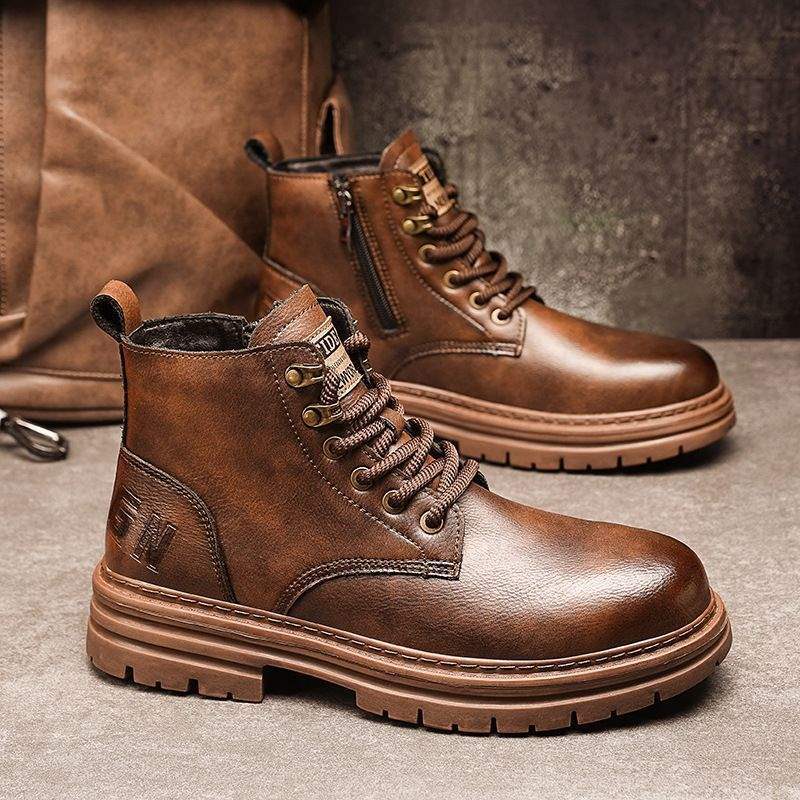 Men's Waterproof and Non-Slip Martin Boots