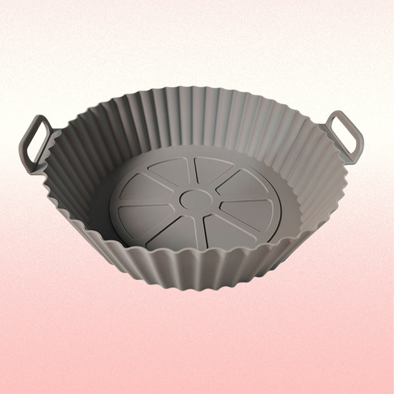 Round Silicone Air Fryer Baking Tray