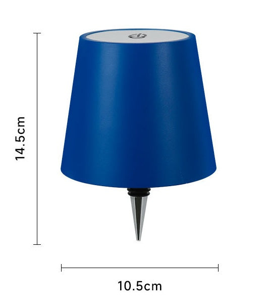 LED Ambient Table Lamp with Insert-Type Wine Bottle Design