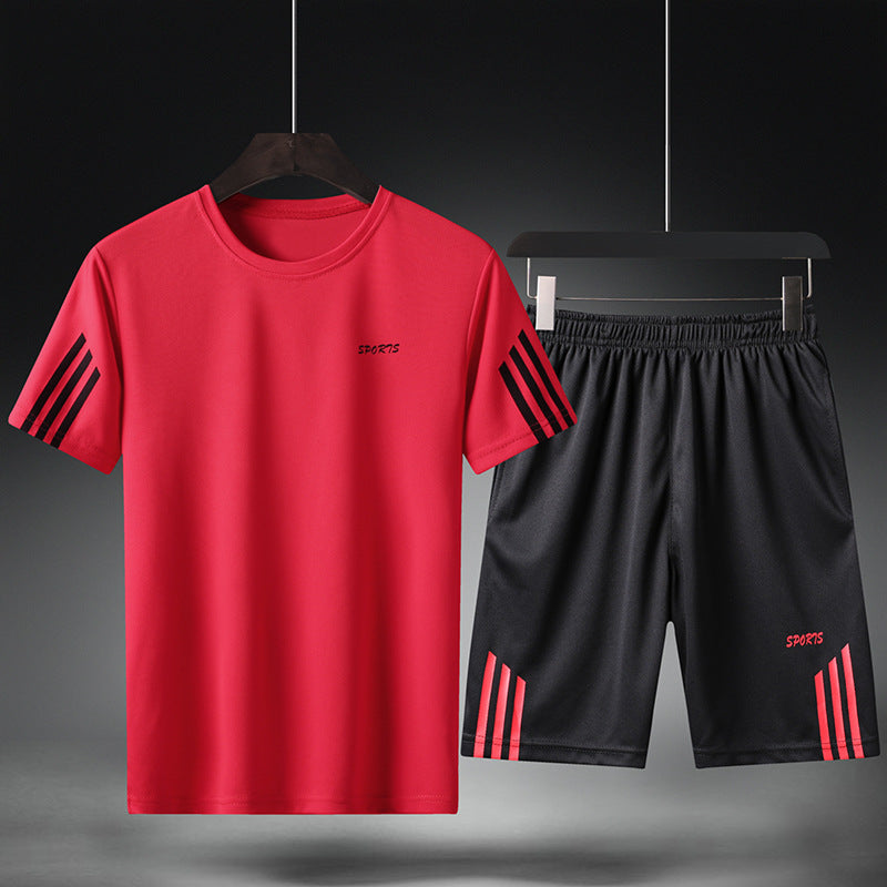 # Men's Summer Quick-Drying Breathable Sports Suit