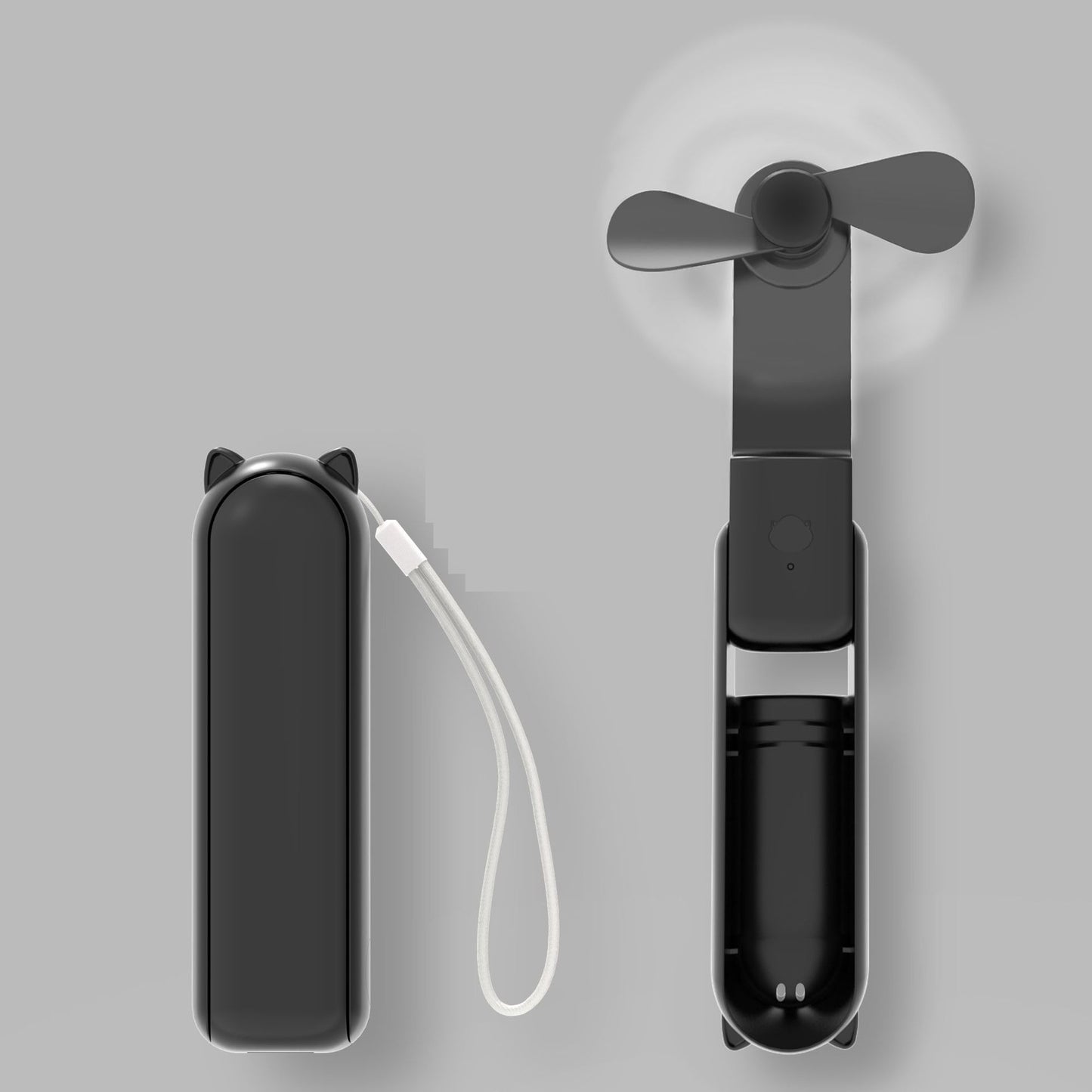 # 2-in-1 Folding Handheld Fan