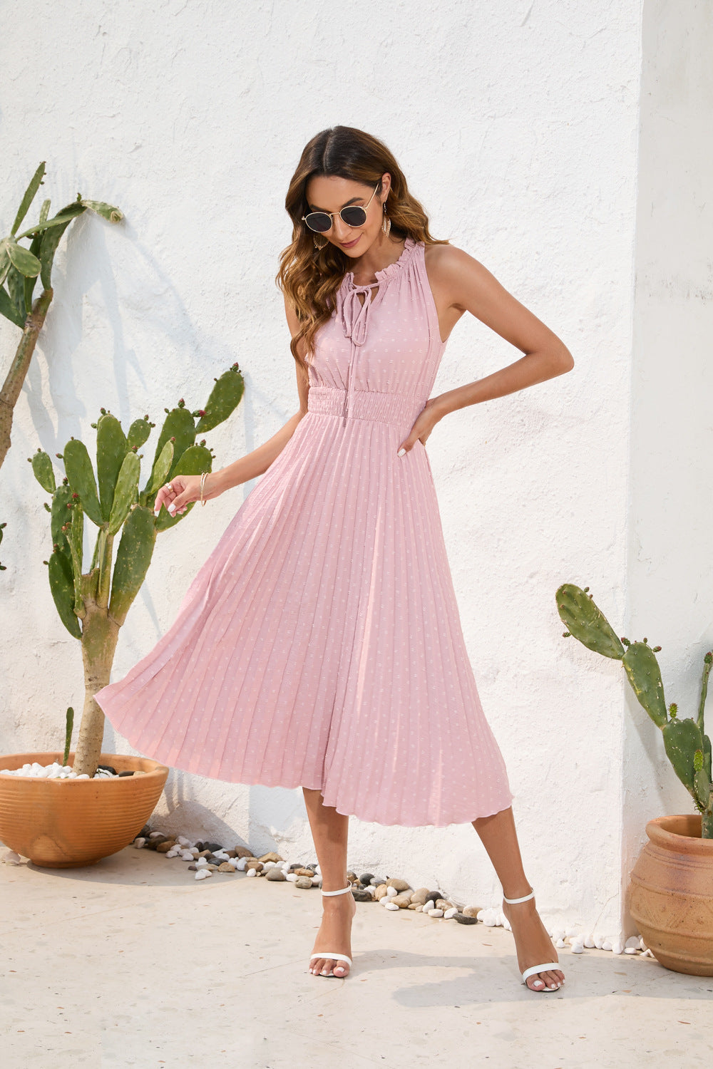 # Sleeveless Vacation Dress