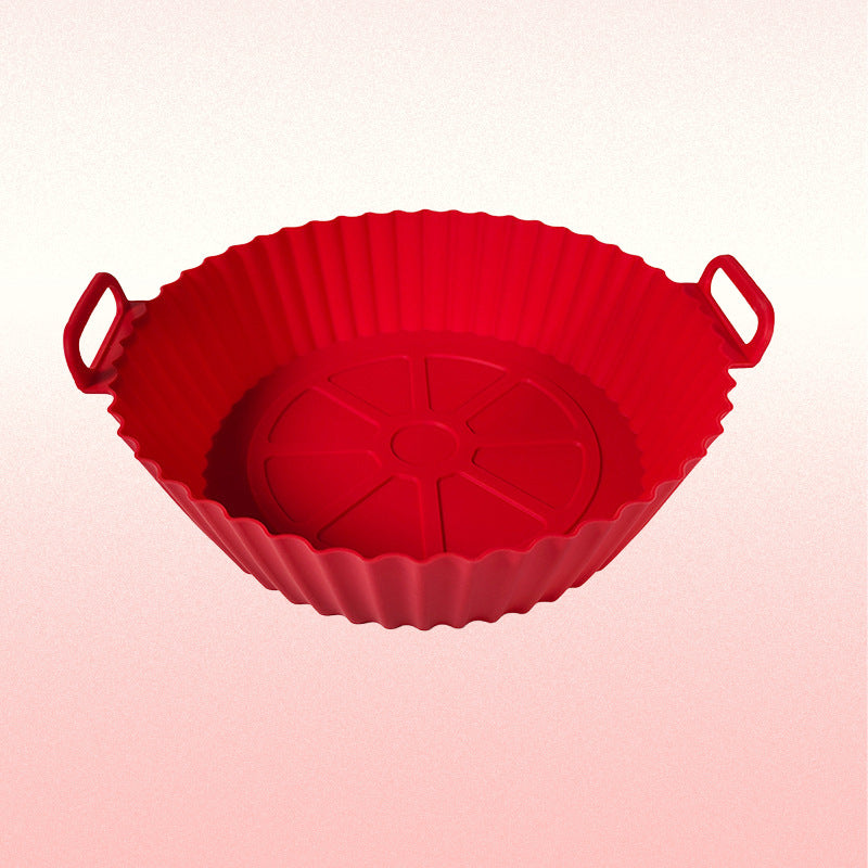 Round Silicone Air Fryer Baking Tray