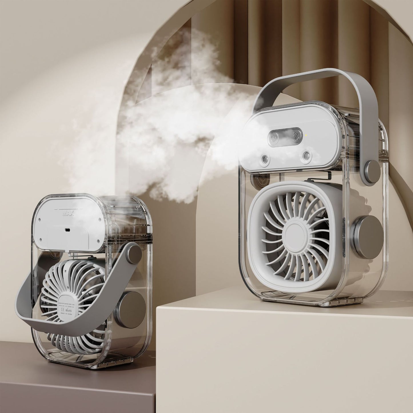 # Desktop Spray Cooling Fan