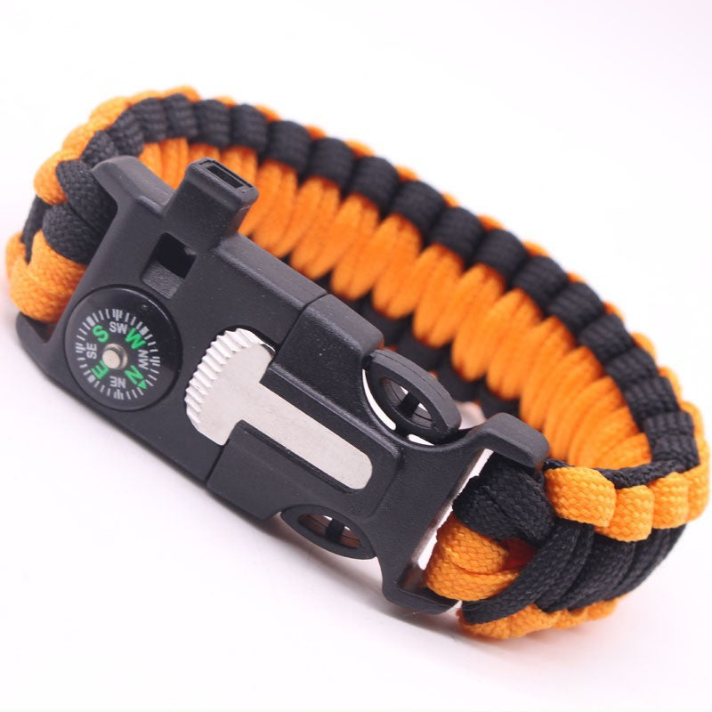 # 5-in-1 Multifunctional Outdoor Survival Paracord Bracelet