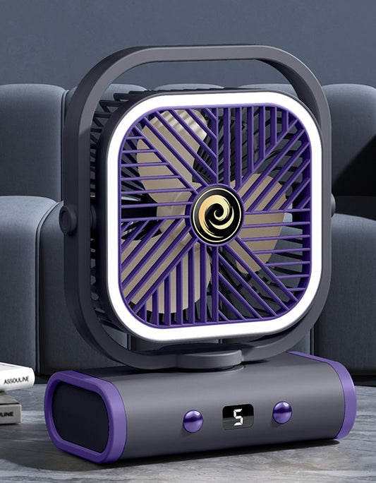 # USB Rechargeable Portable Circulating Fan