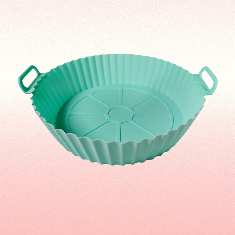 Round Silicone Air Fryer Baking Tray