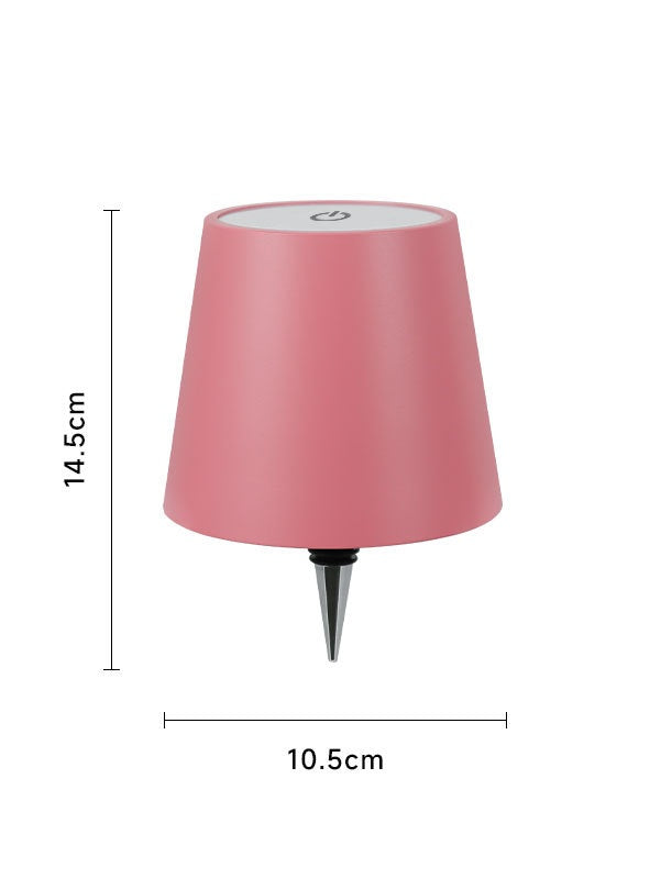 LED Ambient Table Lamp with Insert-Type Wine Bottle Design