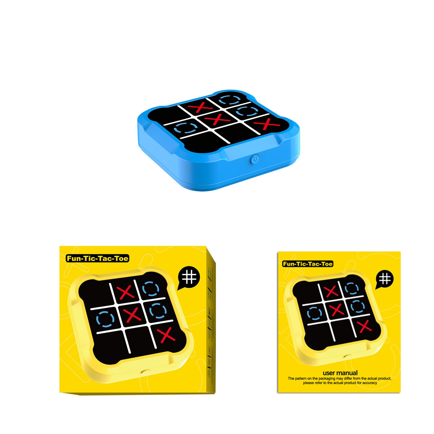 **Tic-Tac-Toe Electronic Game Machine (4-in-1 Educational Toy)**