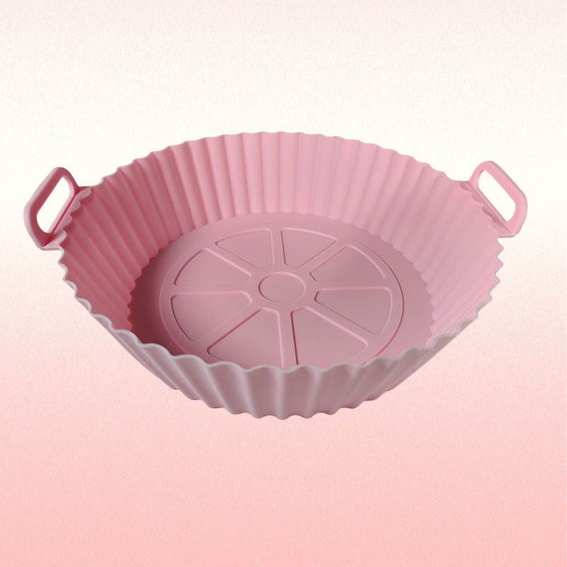 Round Silicone Air Fryer Baking Tray