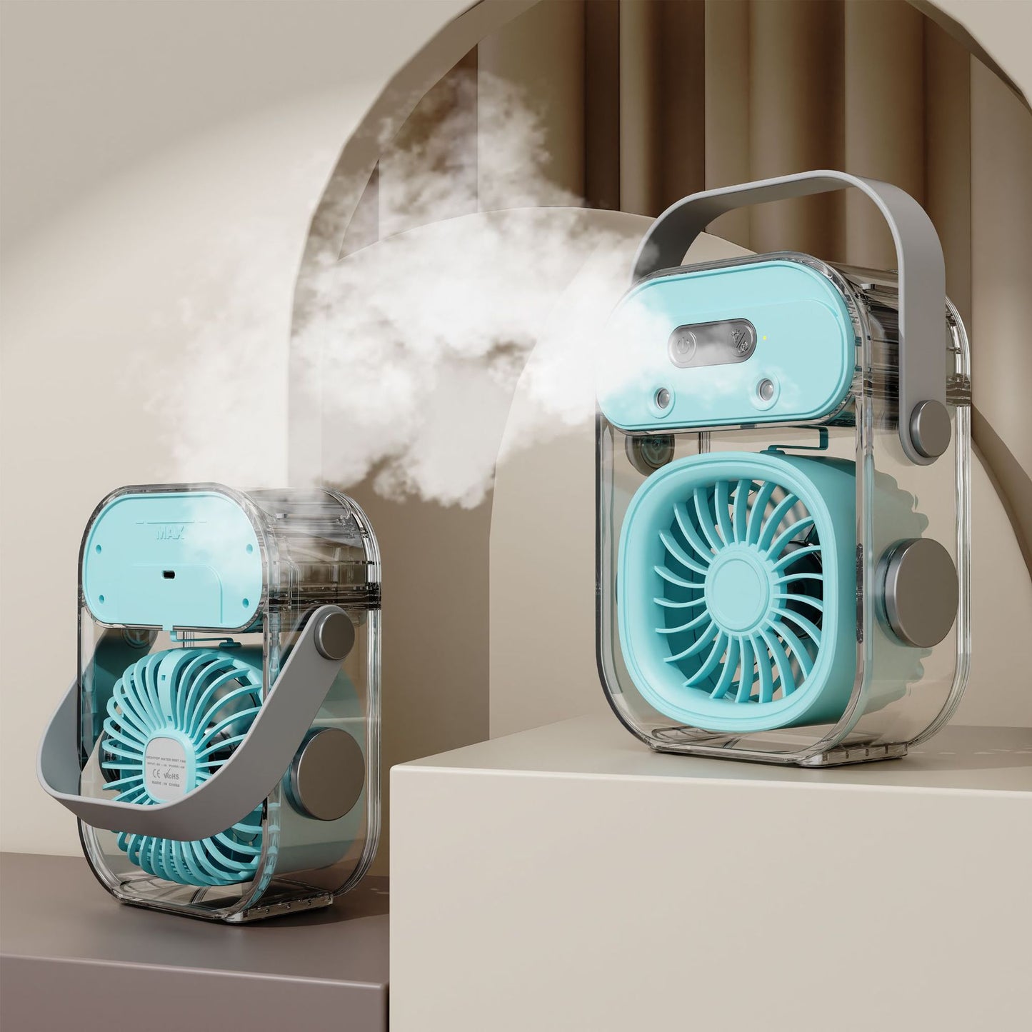 # Desktop Spray Cooling Fan