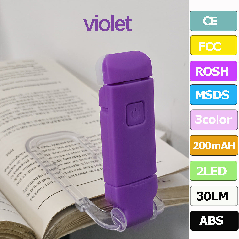 # USB Rechargeable Clip-on Reading Lamp