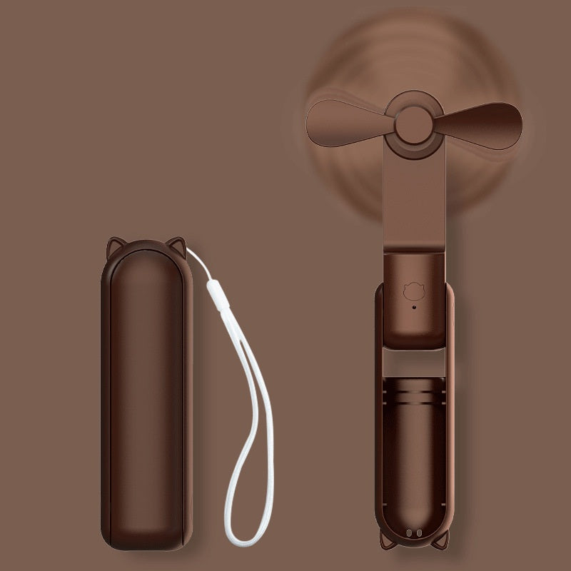 # 2-in-1 Folding Handheld Fan