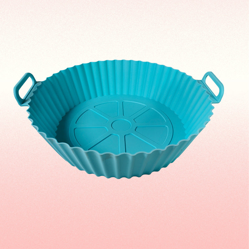 Round Silicone Air Fryer Baking Tray