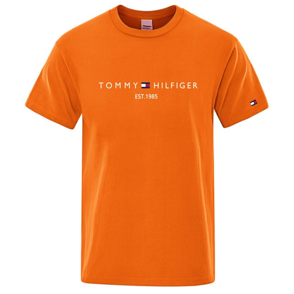 # Stylish Casual Crew Neck Short-Sleeve Men's T-Shirt