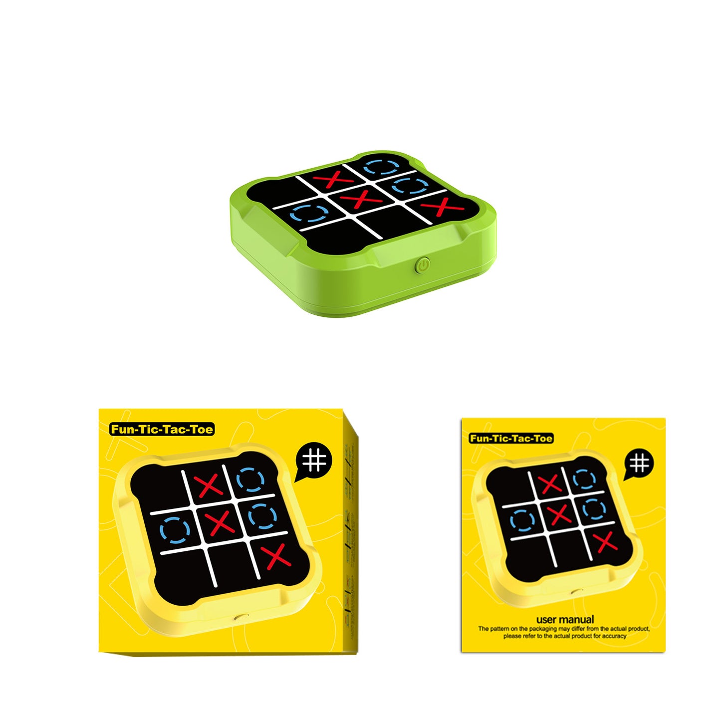 **Tic-Tac-Toe Electronic Game Machine (4-in-1 Educational Toy)**